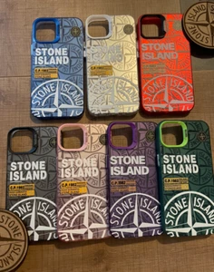 Coque Stone Island iPhone 12/ 12 Pro/ 13/ 14/ 15/ 16 Trend | Livraison Gratuite - Photo 1/21