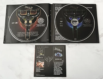 Judas Priest Angel Of Retribution CD/DVD Digibook LIMITED ED. 2005 Epic RARE OOP Foto 1 de 4