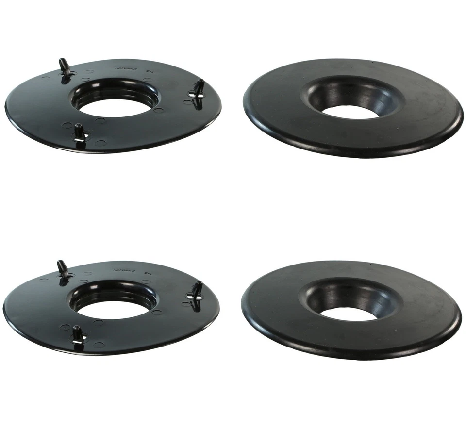 Pair Set of 2 Rear Coil Spring Insulators Moog for Jeep TJ Wrangler 97-06 - Image 1 of 1