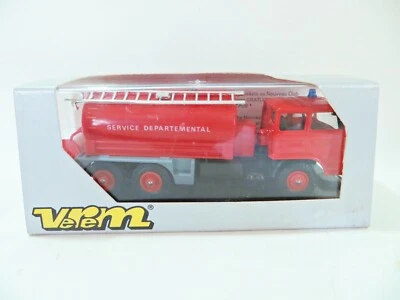 VEREM V117 'RENAULT CITERNE POMPIERS SERVICE DEPARTMENT FIRE ENGINE' 117. BOXED - Image 1 of 4