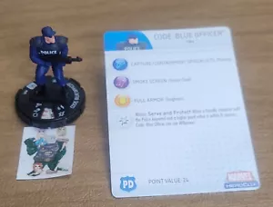=HeroClix Marvel WEB OF SPIDER-MAN Código: Oficial Azul 005 con tarjeta = - Imagen 1 de 1