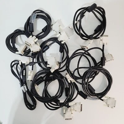 DVI TO DVI DVI-D SINGLE LINK MONITOR PC VIDEO HDTV CABLE 1.5 M 1920 x 1080 (×9) - Image 1 of 4