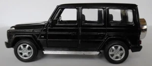 Black Mercedes Benz G-Class Welly 1/24 Diecast Car New - Picture 1 of 4