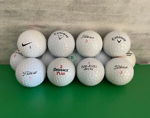 Golfbälle gebraucht verschiedene Marken & Farben Titleist Callaway Wilson uvm...