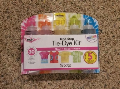 Tulip One-Step Tie-Dye Kit 5 Colors- Neon (America's Favorite Tie-Dye!)  - Image 1 of 4