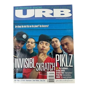 URB Magazine Jan/Feb 98 Invisible Skratch Piklz. Happiness Strenth Very Rare - Picture 1 of 11
