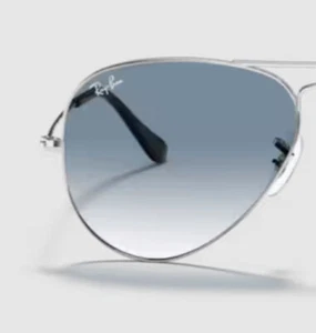 Coppia lenti di ricambio Ray Ban RB3025 aviator goccia da sole azzurro sfumato - Bild 1 von 3