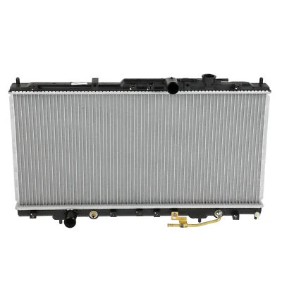 OEM 2001-2002 Mitsubishi Eclipse Silver Aluminum Radiator Assembly MZ690915 - Image 1 of 4
