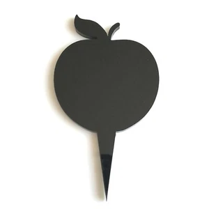 Apple Cake Toppers, Various Colours, Sizes & Personalised Options - Picture 1 of 4