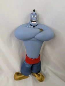 Disney Aladdin Genie Plüschpuppe Vinylkörper 11 Zoll Stofftier - Bild 1 von 9