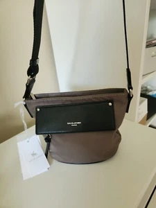 David Jones Crossbody Bag NWT Synthetic Material Night Out Stone Black Colors - Picture 1 of 10