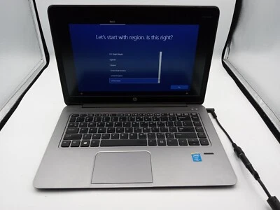 HP EliteBook 1040 G2 14" Laptop Intel i7-5600U 4GB 128GB W10 - NO BATTERY -RR - Image 1 of 4