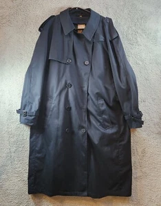 Joseph Abbound Trench Coat - Men's Size 50R - Black - Removable Lining - Picture 1 of 17