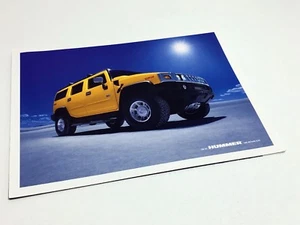 Folleto de hoja informativa Hummer H2 2004 - Imagen 1 de 1