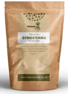 Organic Jiaogulan Leaf Powder - Premium Gynostemma Tea for Natural Herbal Brew - Picture 1 of 5