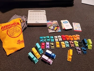 Thinkfun Rush Hour Traffic Jam Game- Lots Of Cars, Booklet, Cards, Grid, 2 Bags - Image 1 of 4