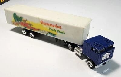 Summer Marz Karz S8572 Blue Kenworth Semi Truck HO Diecast/Plastic Supermarket - Image 1 of 4