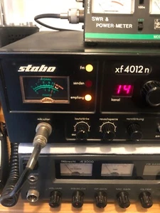 STABO XF 4012 N -GEPRÜFT- Heimstation Optimike CB Funk Standmikrofon Funkgerät - Zdjęcie 1 z 19