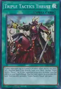 RA03-EN072 TRIPLE TACTICS THRUST SUPER RARE NM 1ST EDITION - Bild 1 von 1