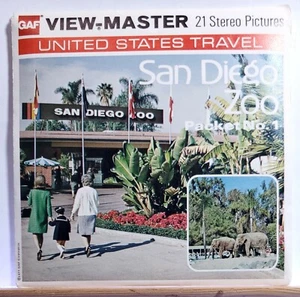 San Diego Zoo Packet No. 1 H59 - GAF G5 View-Master Packet - Color Shifted - Picture 1 of 6
