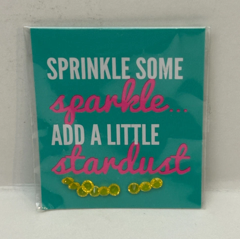 Paquete de cristales de polvo de estrellas Origami Owl Yellow Opal de Swarovski - CH3139 Foto 1 de 1