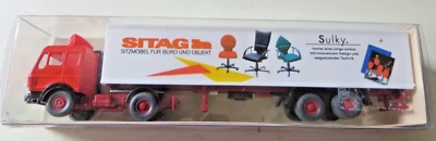 WIKING 29542 H0 1:87 Autocarro MB 1626 Autoarticolato Sitag Nuovo A Conf. Orig. - Immagine 1 di 2