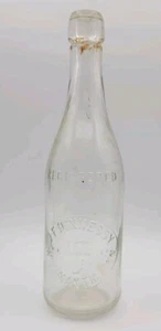 Botella J. F. Hennessy Willimantic CONN Soda Blob Top 12 oz - Imagen 1 de 6