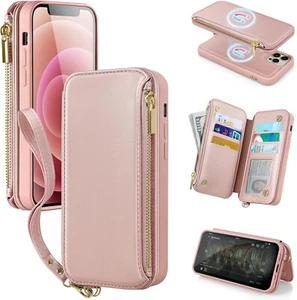 🔥Antsturdy 2 in 1 Detachable for iPhone 13 Pro 6.1 in Wallet case w/ Magsafe🔥 - Picture 1 of 8