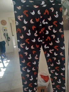Lularoe Tween Chicken Leggings Sizing says Tween Brand New - Picture 1 of 1
