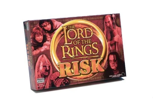 Lord of the Rings RISK - Board Game by Parker Games ( 2002 Hasbro)