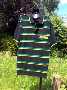 NEW ARRIVAL...TOP QUALITY, Jamaica Flag colour Polo Shirt. size XL - Picture 1 of 2