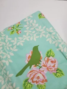 Heather Bailey Fabric Up Parasol Birds Floral Green Pink Sew Quilt FAT QUARTER - Picture 1 of 1