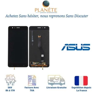 ECRAN LCD +VITRE TACTILE NOIR POUR ASUS ZENFONE ZOOM S ZE553KL / Z01HDA - Photo 1 sur 1