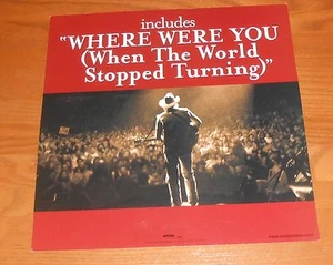 Póster Alan Jackson Drive 2 Caras Cuadrado Plano 2002 Promo 12x12 Country - Imagen 1 de 2