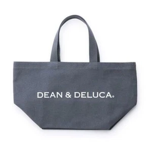 DEAN & DELUCA Tote bag cotton charcoal grey size S SMALL from JAPAN by FedEx - Picture 1 of 5