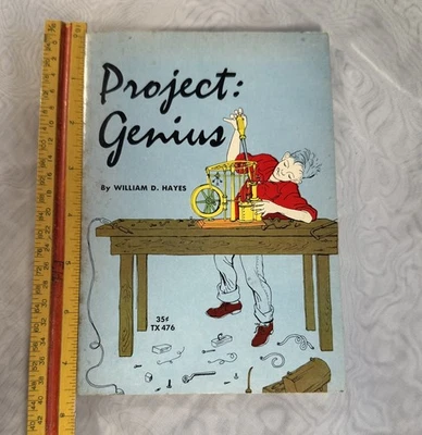 Project Genius by William D. Hayes, Scholastic Paperback; 1st printing 1963  - Image 1 of 4