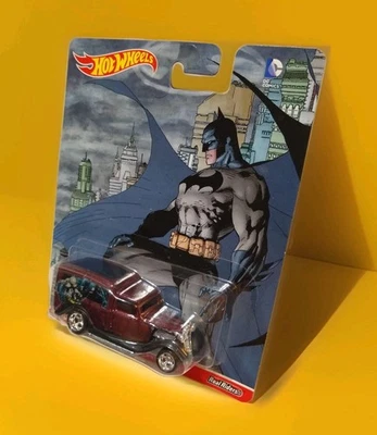  DC Batman 34 Dodge Delivery Bus Hot Wheels Premium Real Riders  - Image 1 of 4