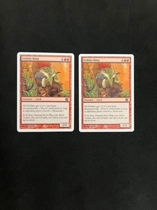 Goblin King x2 [8th Edition]  Magic MTG Cards LP - Picture 1 of 2