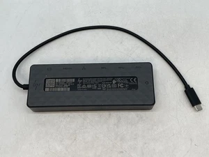 HP Universal USB-C Multiport Hub TPA-U001H Dual 4K Display FREE S/H - Picture 1 of 4