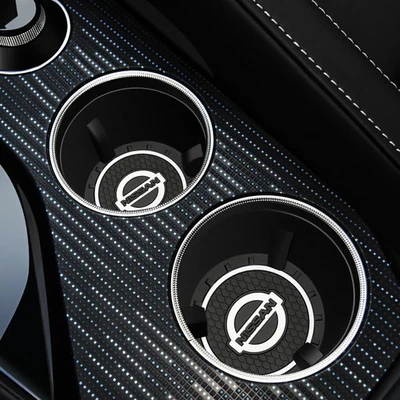 2 X NISSAN чашка напиток держатель коврик подушечка вставить Juke Qashqai лист GTR Nismo Note лист - Изображение 1 из 4