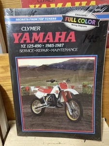 Clymer Yamaha YZ-125-490. 1985-1987 - Picture 1 of 3