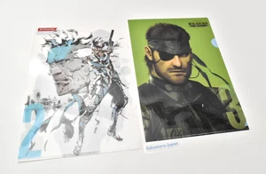 METAL GEAR SOLID HD EDITION portadocumenti lima trasparente set 2 tipi Konami - Foto 1 di 16