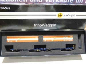 B-Models 90.624 Doppel-Containertragwagen Innofreight       W/41 - Bild 1 von 3