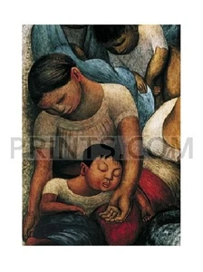 Diego Rivera La Noche de los Pobres Open Edition - Picture 1 of 1