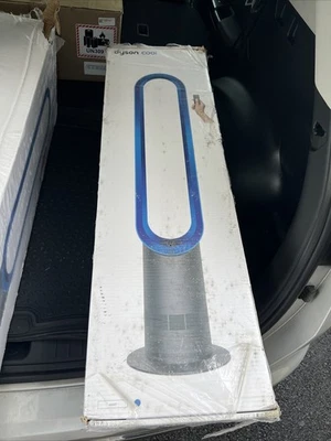 SALE - Dyson AM07 Bladeless Oscillating Tower Fan, 10 Airflow Settings, BLUE - Image 1 of 2