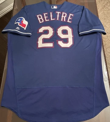 Camiseta Adrian Beltre #29 Texas Rangers Auténtica Sobre el Campo Majestuosa Antigua 52/2XL Foto 1 de 4