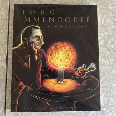 Jorg Immendorf Bild Mit Geduld Kunstmuseum Softcover 1996 Exhibit Netherlands - Image 1 of 4