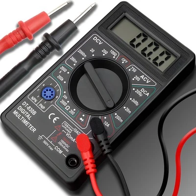 Digital Multimeter mit Ohmmeter, Amperemeter, Voltmeter für AC/DC Spannung, S... - Bild 1 von 4