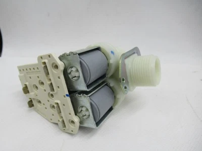 Triple Valve Solenoid Valve Fits Miele Washing Machine 90° 11.5mm Ø 4035200 - Image 1 of 4