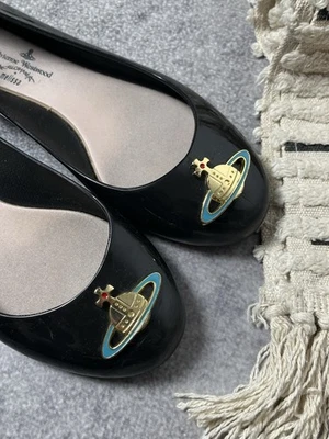 🔥00's Vivienne Westwood Anglomania x Melissa Y2k Ballets Flats Shoes Puma Vibe - Image 1 of 4